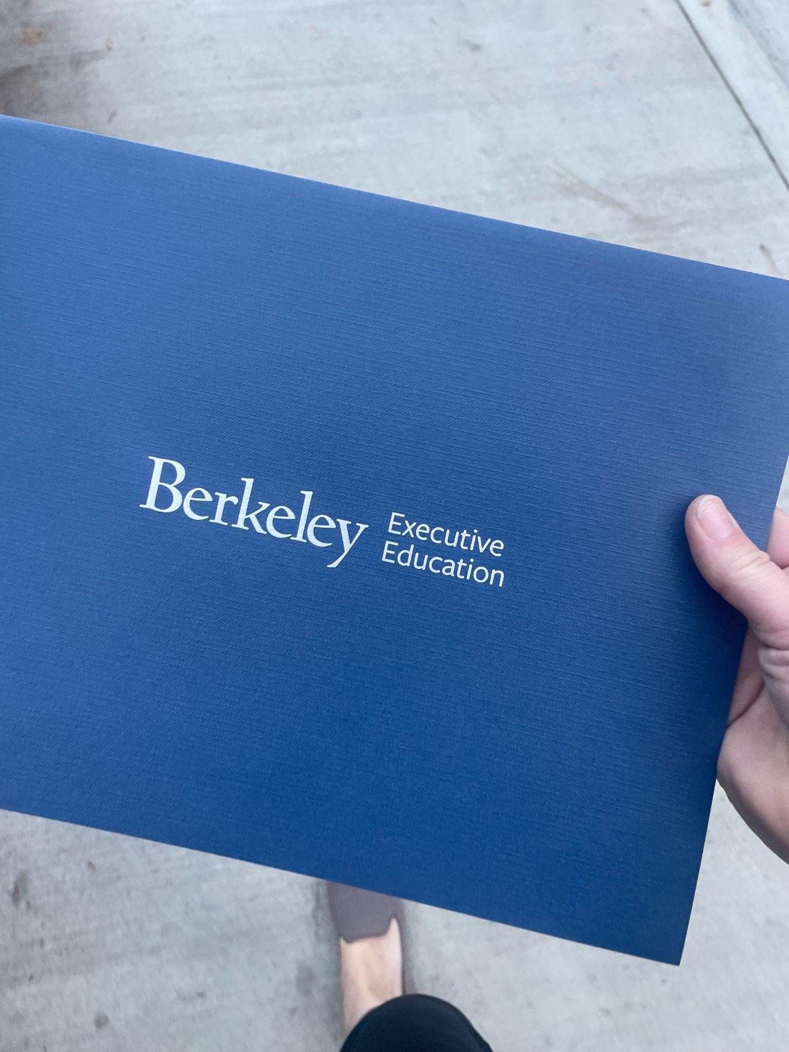 Berkeley Executive Education folder